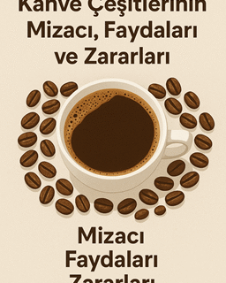 Kahve Çeşitlerinin Mizacı, Faydaları ve Zararları