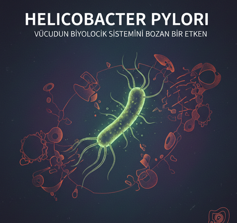 Helicobacter pylori: Vücudun biyolojik sistemini bozan bir etken