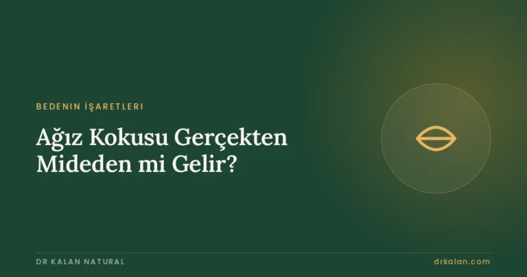 Ağız Kokusu Gerçekten Mideden mi Gelir?