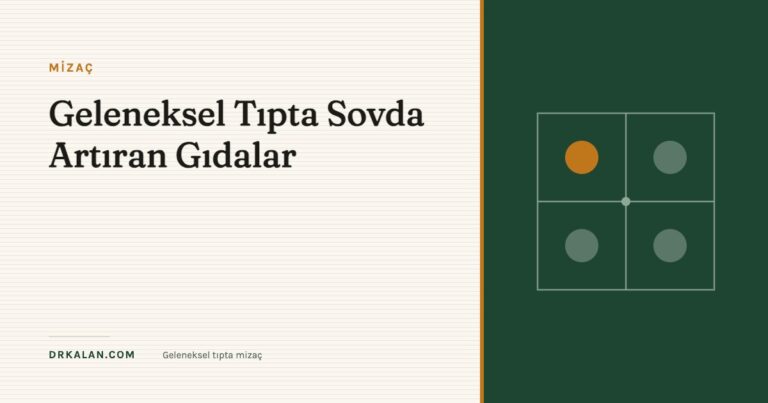 Geleneksel Tıpta Sovda Artıran Gıdalar