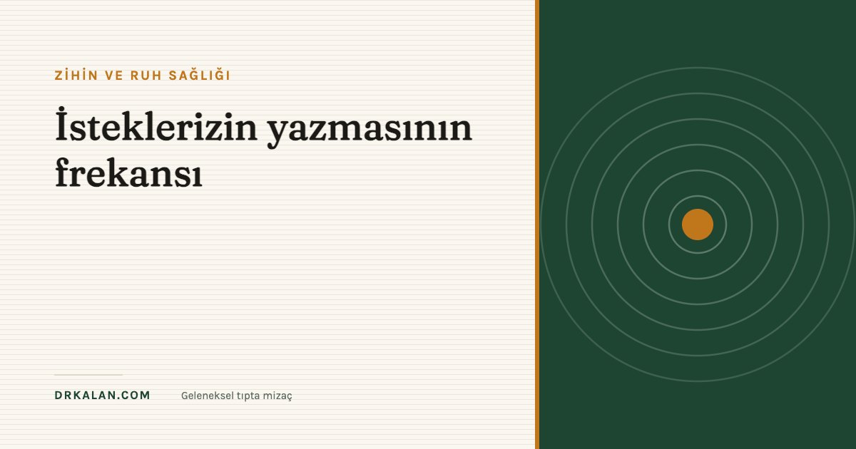 İsteklerizin yazmasının frekansı 