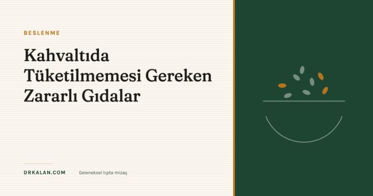 Kahvaltıda Tüketilmemesi Gereken Zararlı Gıdalar